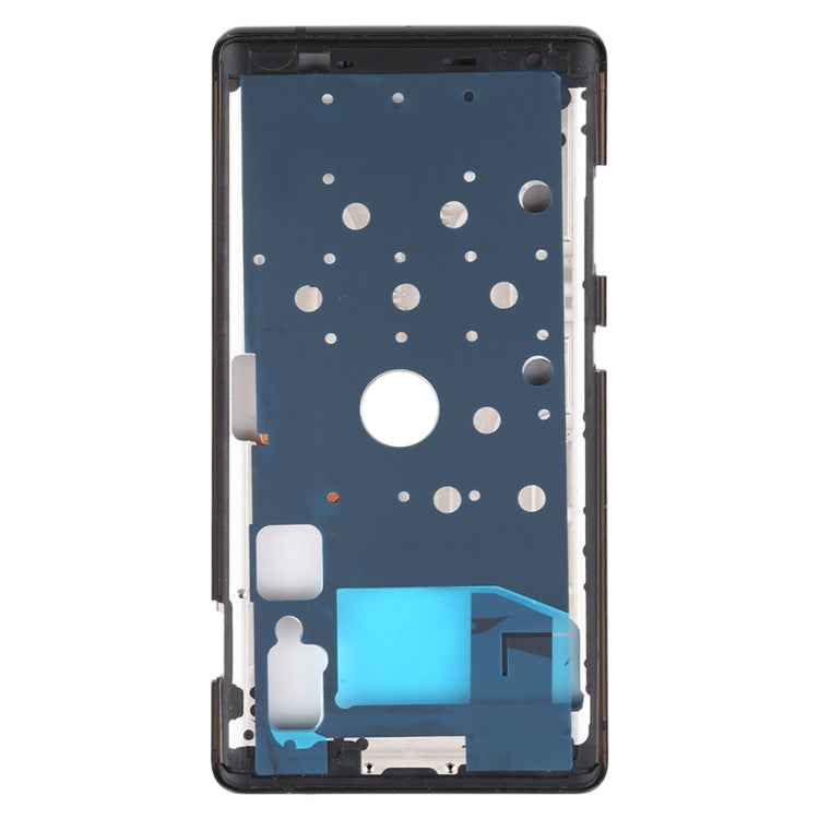 Front Housing LCD Frame Bezel Plate for Nokia 8 Sirocco (Black) - Full Housing Cover by PMC Jewellery | Online Shopping South Africa | PMC Jewellery