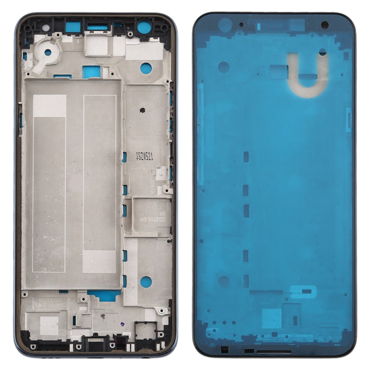 Front Housing LCD Frame Bezel Plate for LG K40 / K12+ K12 Plus / X4 2019 X420EM X420BMW X420EMW X420HM X420 X420N&#160;(Single SIM Version)(Blue) - For LG by PMC Jewellery | Online Shopping South Africa | PMC Jewellery