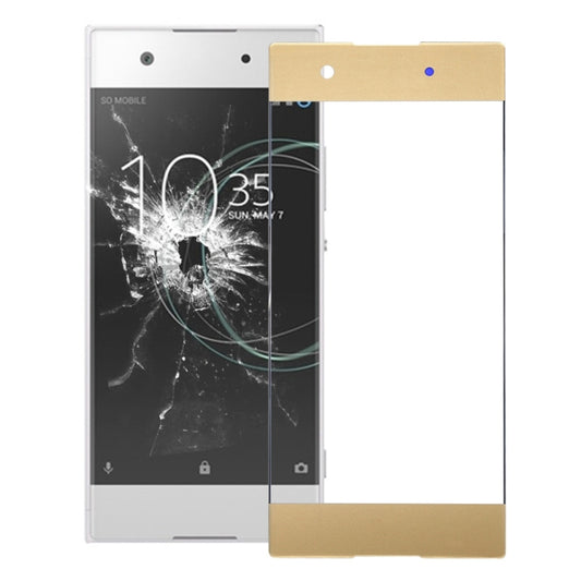 Front Screen Outer Glass Lens for Sony Xperia XA1 (Gold) - Touch Panel by PMC Jewellery | Online Shopping South Africa | PMC Jewellery