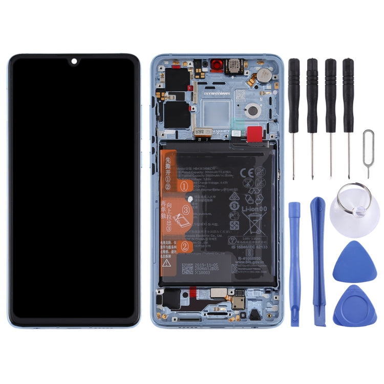 Original OLED LCD Screen for Huawei P30 Digitizer Full Assembly with Frame(Breathing Crystal) - LCD Screen by PMC Jewellery | Online Shopping South Africa | PMC Jewellery