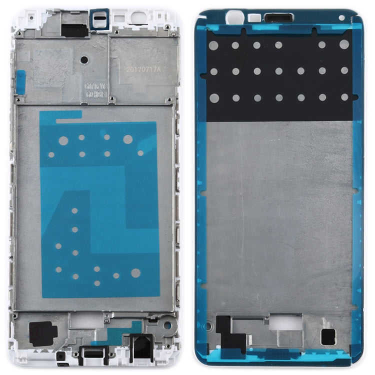 Front Housing LCD Frame Bezel Plate for Huawei Honor 7X(White) - Full Housing Cover by PMC Jewellery | Online Shopping South Africa | PMC Jewellery