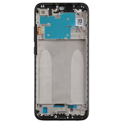 Front Housing LCD Frame Bezel Plate for Xiaomi Redmi Note 8(Black) - Frame Bezel Plate by PMC Jewellery | Online Shopping South Africa | PMC Jewellery