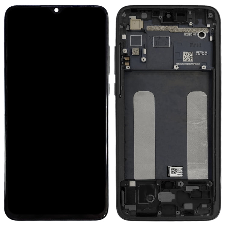 Original LCD Screen for Xiaomi Mi CC9 Digitizer Full Assembly with Frame(Black) - LCD Screen by PMC Jewellery | Online Shopping South Africa | PMC Jewellery