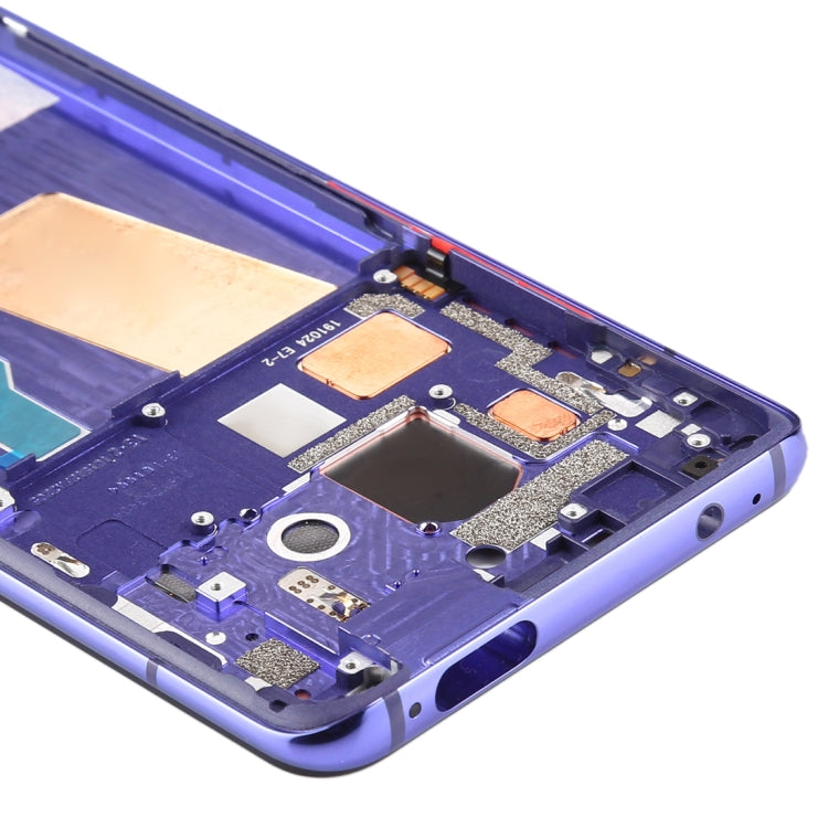 Front Housing LCD Frame Bezel Plate With Side Keys for Xiaomi Redmi K30 Pro (Purple) - Frame Bezel Plate by PMC Jewellery | Online Shopping South Africa | PMC Jewellery