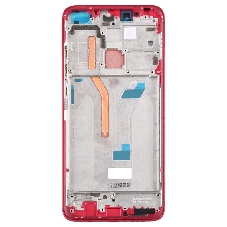 Front Housing LCD Frame Bezel Plate for Xiaomi Redmi K30, 4G Version(Red) - Frame Bezel Plate by PMC Jewellery | Online Shopping South Africa | PMC Jewellery