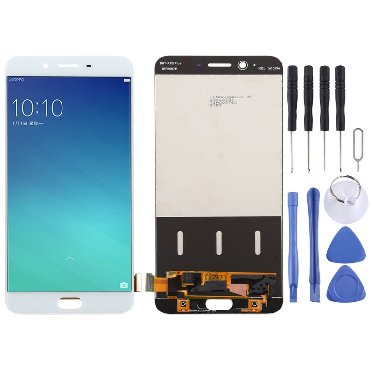 Original LCD Screen for OPPO R11 Plus with Digitizer Full Assembly (White) - LCD Screen by PMC Jewellery | Online Shopping South Africa | PMC Jewellery