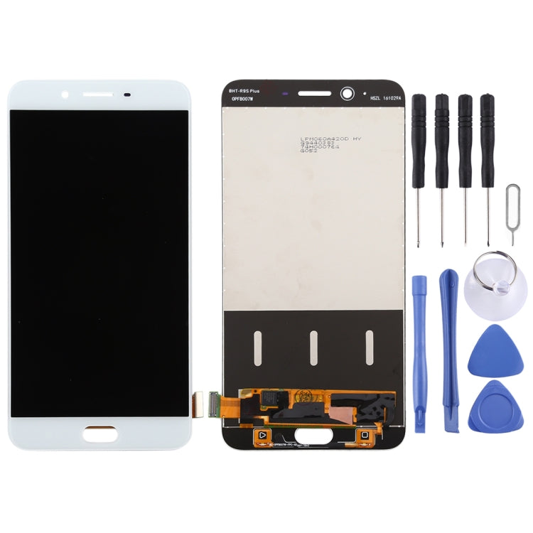 Original LCD Screen for OPPO R11 Plus with Digitizer Full Assembly (White) - LCD Screen by PMC Jewellery | Online Shopping South Africa | PMC Jewellery