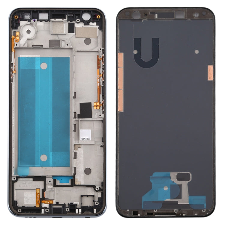 Front Housing LCD Frame Bezel Plate for LG K40 / K12+ K12 Plus / X4 2019 X420EM X420BMW X420EMW X420HM X420 X420N (Double SIM Version) (Silver) - For LG by PMC TechLife | Online Shopping South Africa | PMC TechLife