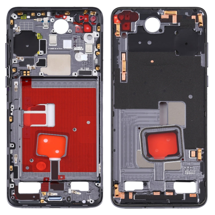 Original Middle Frame Bezel Plate with Side Keys for Huawei P40(Black) - Full Housing Cover by PMC TechLife | Online Shopping South Africa | PMC TechLife