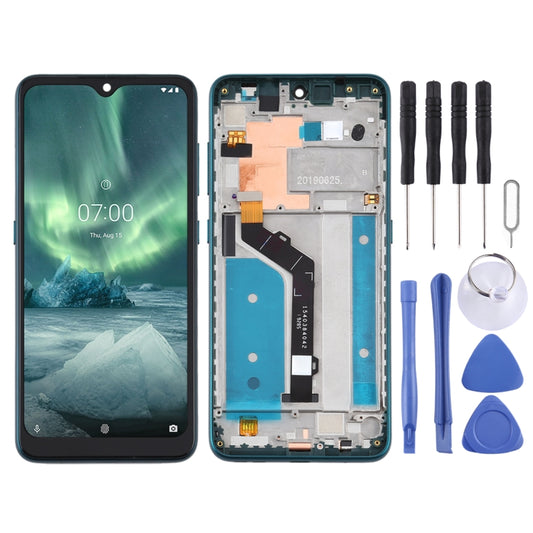 TFT LCD Screen for Nokia 6.2 TA-1198 TA-1200 TA-1187 TA-1201 Digitizer Full Assembly with Frame (Green) - LCD Screen by PMC Jewellery | Online Shopping South Africa | PMC Jewellery