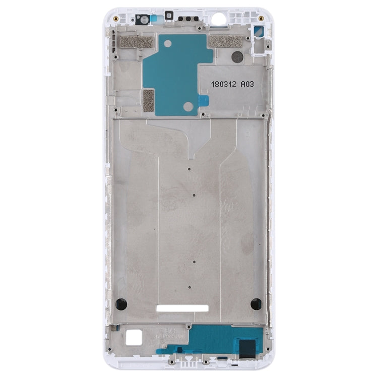 Front Housing LCD Frame Bezel for Xiaomi Redmi Note 5(White) - Frame Bezel Plate by PMC Jewellery | Online Shopping South Africa | PMC Jewellery