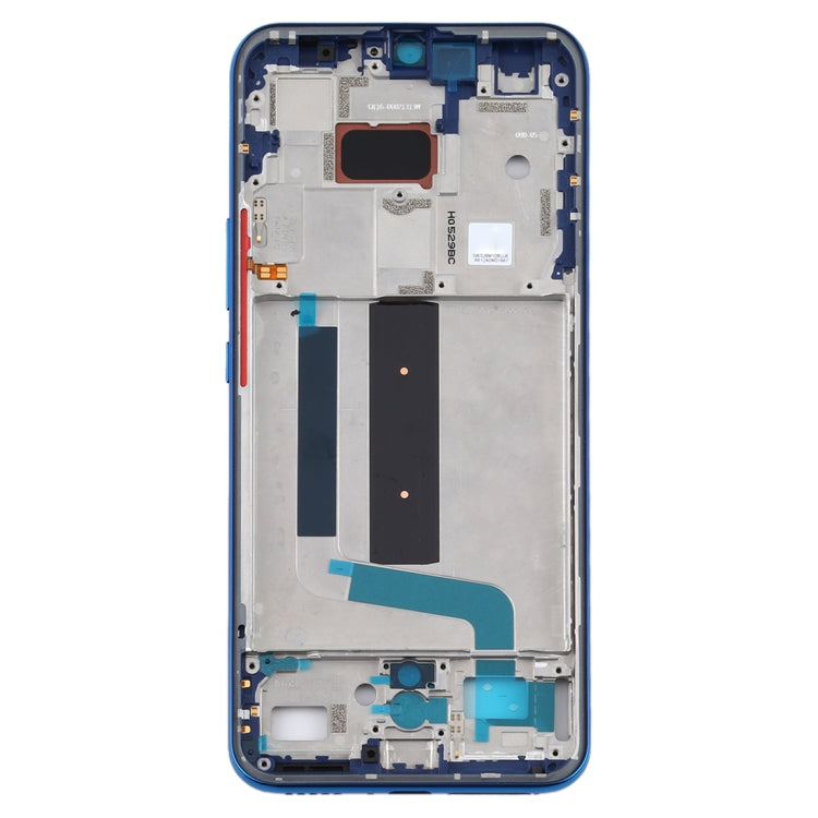 Original Middle Frame Bezel Plate for Xiaomi Mi 10 Lite 5G / Mi 10 Youth 5G M2002J9G(Blue) - Frame Bezel Plate by PMC Jewellery | Online Shopping South Africa | PMC Jewellery