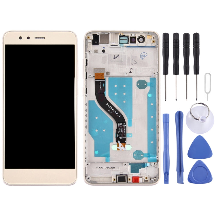 OEM LCD Screen for Huawei P10 Lite / Nova Lite Digitizer Full Assembly with Frame(Gold) - LCD Screen by PMC Jewellery | Online Shopping South Africa | PMC Jewellery