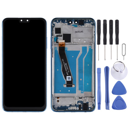 OEM LCD Screen for Huawei Y9 (2019) Digitizer Full Assembly with Frame(Blue) - LCD Screen by PMC Jewellery | Online Shopping South Africa | PMC Jewellery