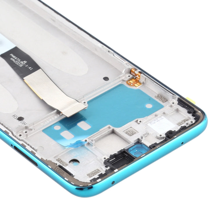 LCD Screen and Digitizer Full Assembly with Frame for Xiaomi Redmi Note 9S / Redmi Note 9 Pro Max / Redmi Note 9 Pro (India) / Redmi Note 9 Pro / Note 10 Lite(Blue) - LCD Screen by PMC Jewellery | Online Shopping South Africa | PMC Jewellery