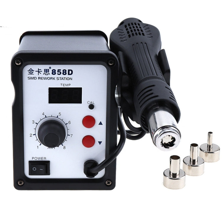 Kaisi K-858D SMD Hot-Air Soldering Station LED Digital Display Support Controllable Temperature for Desoldering + Air Nozzles, EU Plug - Electric Soldering Iron by Kaisi | Online Shopping South Africa | PMC TechLife | Buy Now Pay Later Mobicred