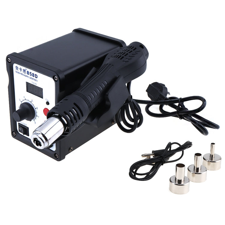 Kaisi K-858D SMD Hot-Air Soldering Station LED Digital Display Support Controllable Temperature for Desoldering + Air Nozzles, EU Plug - Electric Soldering Iron by Kaisi | Online Shopping South Africa | PMC TechLife | Buy Now Pay Later Mobicred