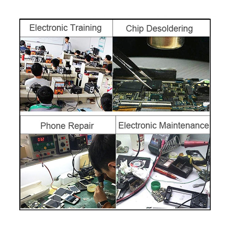 Kaisi K-858D SMD Hot-Air Soldering Station LED Digital Display Support Controllable Temperature for Desoldering + Air Nozzles, EU Plug - Electric Soldering Iron by Kaisi | Online Shopping South Africa | PMC TechLife | Buy Now Pay Later Mobicred