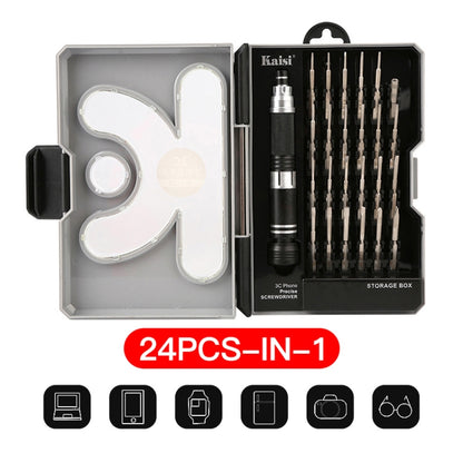 Kaisi KS-1726 24 in 1 Multifunctional Precision Screwdriver Set - Screwdriver Set by Kaisi | Online Shopping South Africa | PMC Jewellery