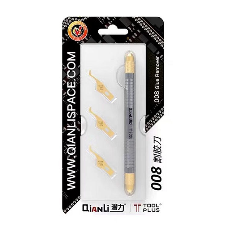 QIANLI 008 Multifunctioal CPU IC Glue Remover Knife Thin Blade Motherboard BGA Chip Glue Cleaning Knife - free shipping - PMC TechLife - Order now!
