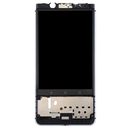 OEM LCD Screen for BlackBerry Keyone Digitizer Full Assembly with Frame(Silver) - For BlackBerry by PMC Jewellery | Online Shopping South Africa | PMC Jewellery