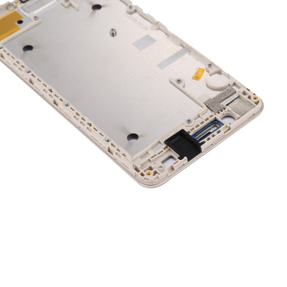 For Huawei Y6 / Honor 4A Front Housing LCD Frame Bezel Plate(Gold) - Full Housing Cover by PMC Jewellery | Online Shopping South Africa | PMC Jewellery