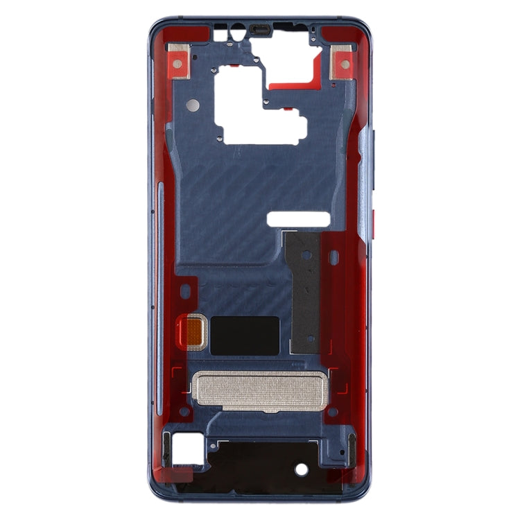 Front Housing LCD Frame Bezel Plate with Side Keys for Huawei Mate 20 Pro(Blue) - Full Housing Cover by PMC Jewellery | Online Shopping South Africa | PMC Jewellery