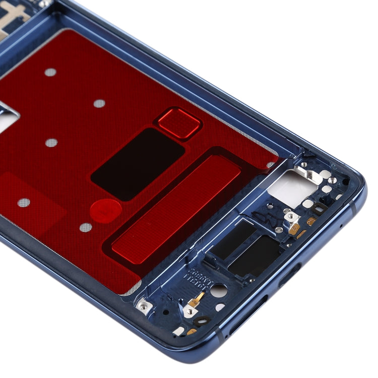 Front Housing LCD Frame Bezel Plate with Side Keys for Huawei Mate 20 Pro(Blue) - free shipping - PMC TechLife - Order now!
