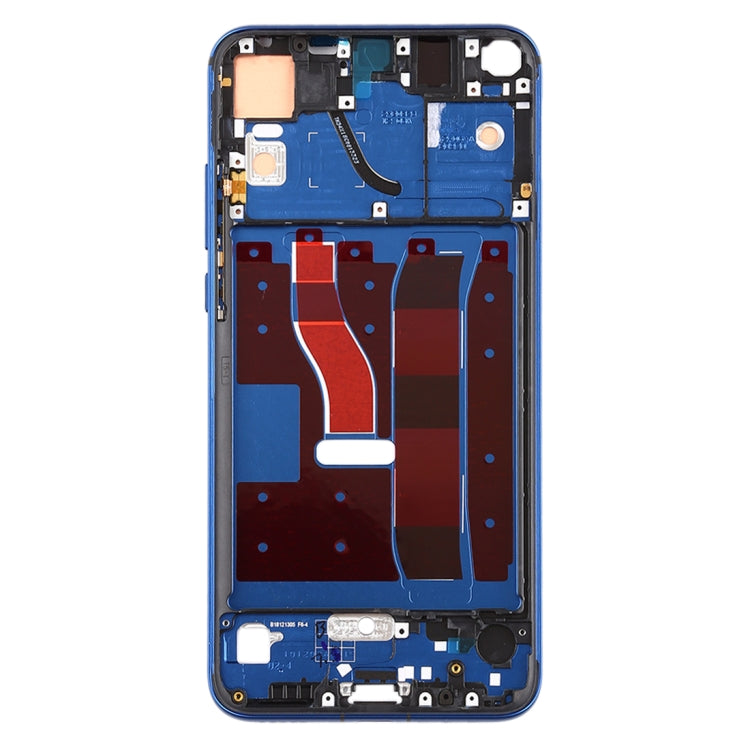 Front Housing LCD Frame Bezel Plate with Side Keys for Huawei Honor V20 (Honor View 20)(Blue) - Full Housing Cover by PMC Jewellery | Online Shopping South Africa | PMC Jewellery