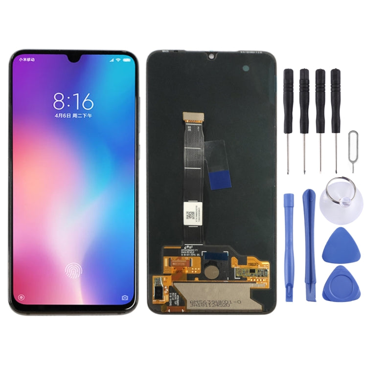 OLED LCD Screen for Xiaomi Mi 9 with Digitizer Full Assembly(Black) - LCD Screen by PMC Jewellery | Online Shopping South Africa | PMC Jewellery