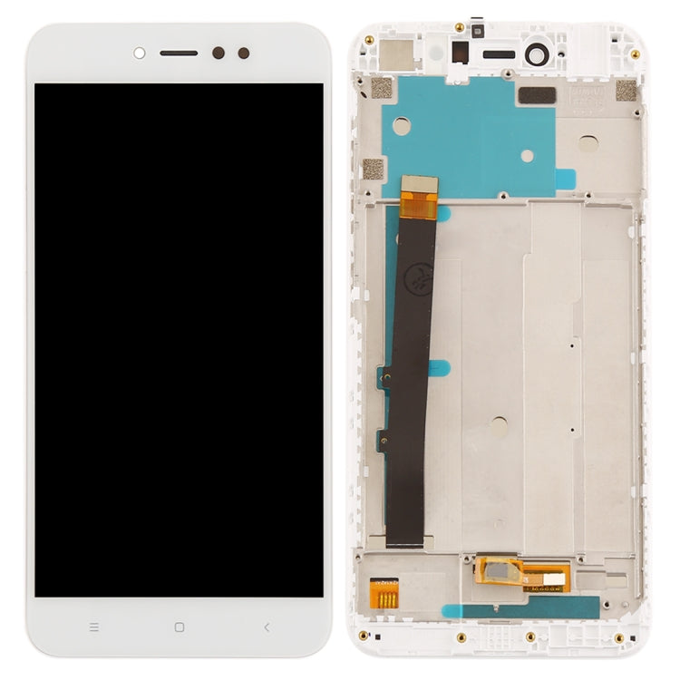 TFT LCD Screen for Xiaomi Redmi Note 5A Prime / Remdi Y1 Digitizer Full Assembly with Frame(White) - LCD Screen by PMC Jewellery | Online Shopping South Africa | PMC Jewellery