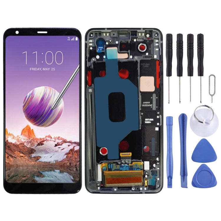 TFT LCD Screen for LG Stylo 4 / Q Stylo 4 / Q710 / Q710MS / Q710CS Digitizer Full Assembly with Frame(Black) - free shipping - PMC TechLife - Order now!