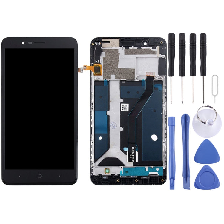 OEM LCD Screen For ZTE Blade Z Max / Z982 Digitizer Full Assembly with Frame（Black) - For ZTE by PMC Jewellery | Online Shopping South Africa | PMC Jewellery