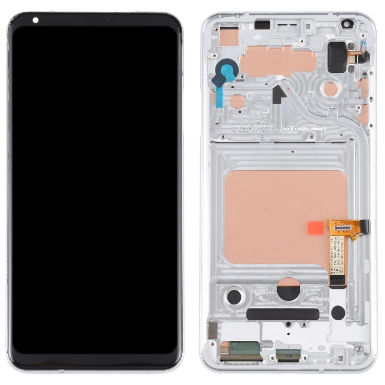 LCD Screen and Digitizer Full Assembly with Frame for LG V30(Silver) - For LG by PMC Jewellery | Online Shopping South Africa | PMC Jewellery