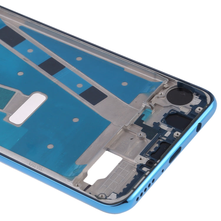 Front Housing LCD Frame Bezel Plate with Side Keys for Huawei P30 Lite (24MP)(Blue) - Full Housing Cover by PMC Jewellery | Online Shopping South Africa | PMC Jewellery