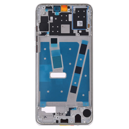 Front Housing LCD Frame Bezel Plate with Side Keys for Huawei P30 Lite (24MP)(Silver) - Full Housing Cover by PMC Jewellery | Online Shopping South Africa | PMC Jewellery