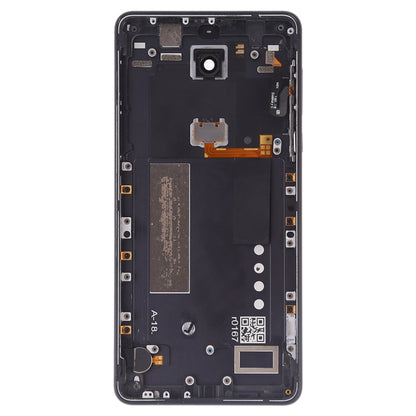 Battery Back Cover with Camera Lens & Side Keys for Nokia 5(Black) - Back Cover by PMC Jewellery | Online Shopping South Africa | PMC Jewellery