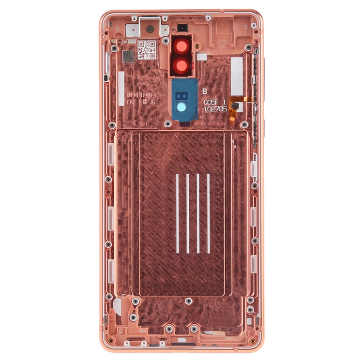 Battery Back Cover with Camera Lens & Side Keys for Nokia 8(Orange) - Back Cover by PMC Jewellery | Online Shopping South Africa | PMC Jewellery