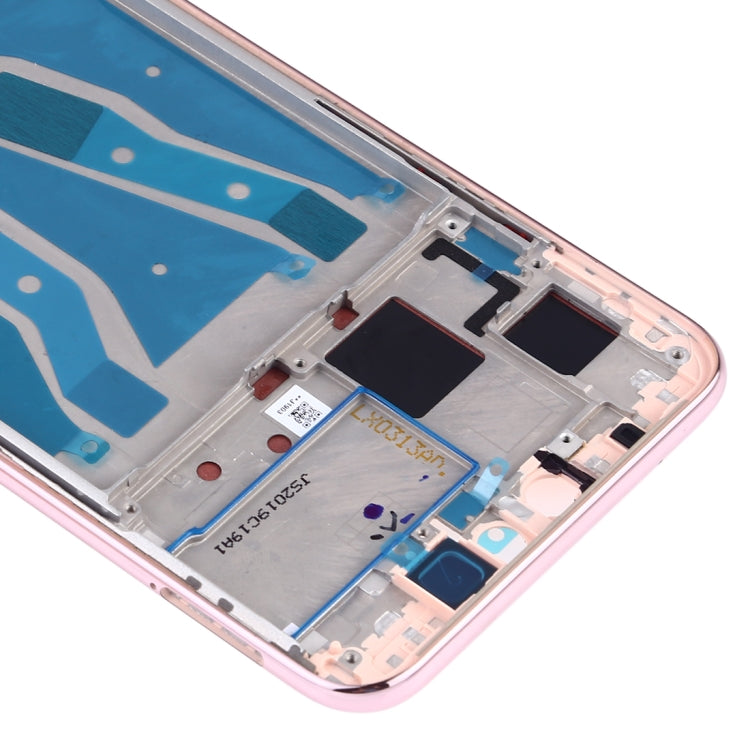 Front Housing LCD Frame Bezel Plate with Side Keys for Huawei Y9 (2019)(Pink) - Full Housing Cover by PMC Jewellery | Online Shopping South Africa | PMC Jewellery