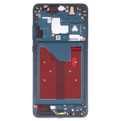 Front Housing LCD Frame Bezel Plate with Side Keys for Huawei Mate 20(Blue) - Full Housing Cover by PMC Jewellery | Online Shopping South Africa | PMC Jewellery