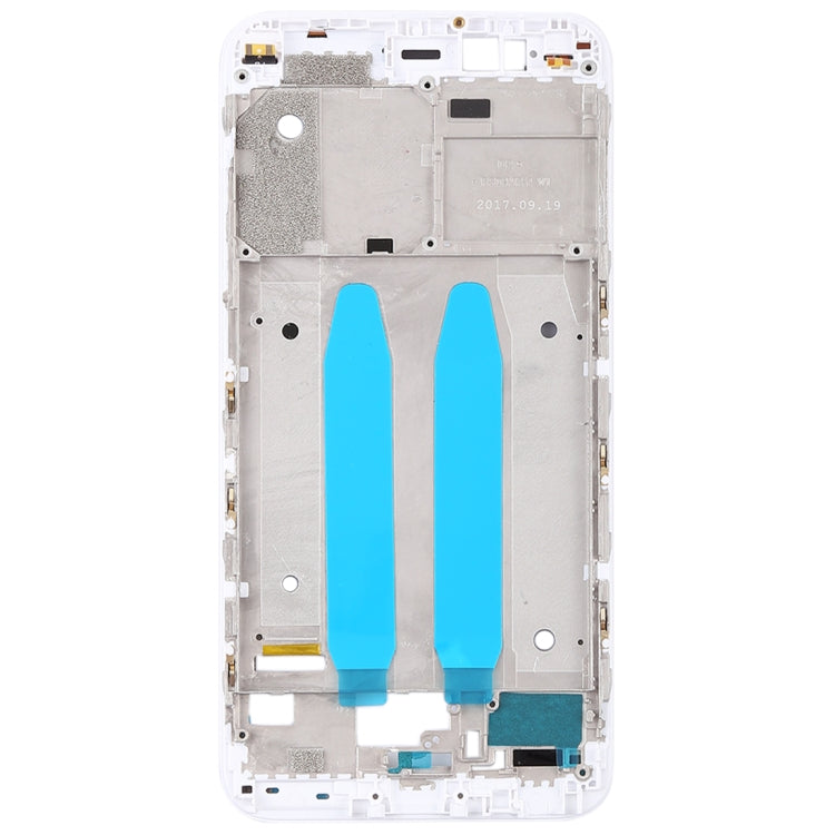 Front Housing LCD Frame Bezel for Xiaomi Mi 5X / A1(White) - Frame Bezel Plate by PMC Jewellery | Online Shopping South Africa | PMC Jewellery