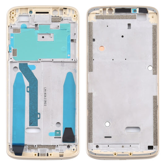 Front Housing LCD Frame Bezel for Motorola Moto G6 Play (Gold) - Frame Bezel Plate by PMC Jewellery | Online Shopping South Africa | PMC Jewellery