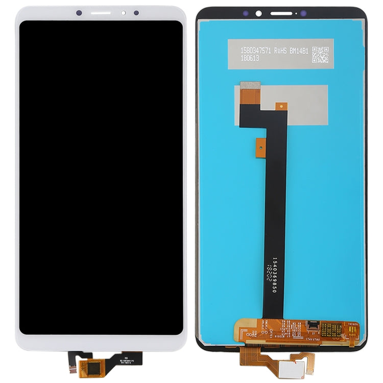 LCD Screen and Digitizer Full Assembly for Xiaomi Mi Max 3(White) - LCD Screen by PMC Jewellery | Online Shopping South Africa | PMC Jewellery