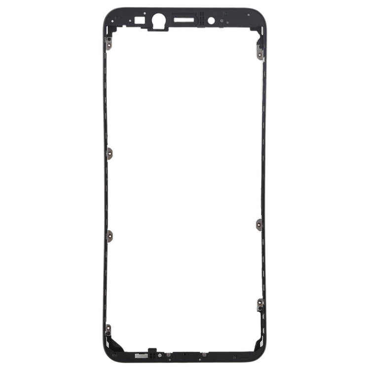 Front Housing LCD Frame Bezel Holder for Xiaomi Mi 6X / A2(Black) - Frame Bezel Plate by PMC Jewellery | Online Shopping South Africa | PMC Jewellery