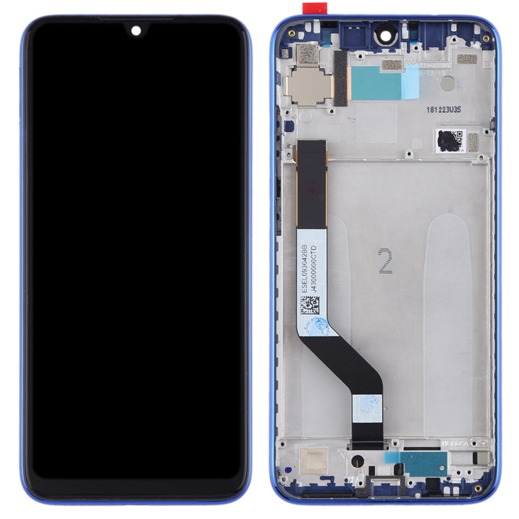 TFT LCD Screen for Xiaomi Redmi Note 7 / Redmi Note 7 Pro Digitizer Full Assembly with Frame(Blue) - LCD Screen by PMC Jewellery | Online Shopping South Africa | PMC Jewellery