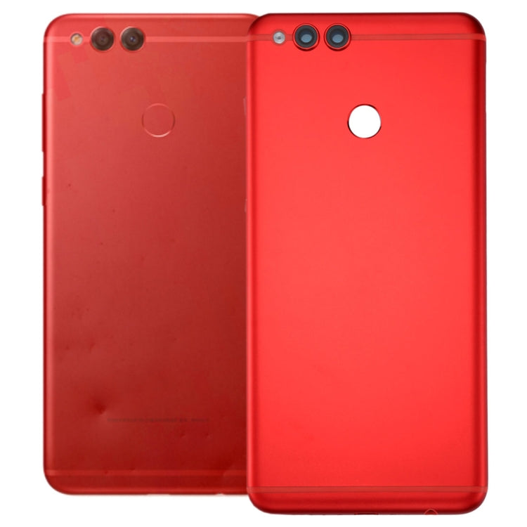 For Huawei Honor Play 7X Back Cover(Red) - Back Cover by PMC Jewellery | Online Shopping South Africa | PMC Jewellery