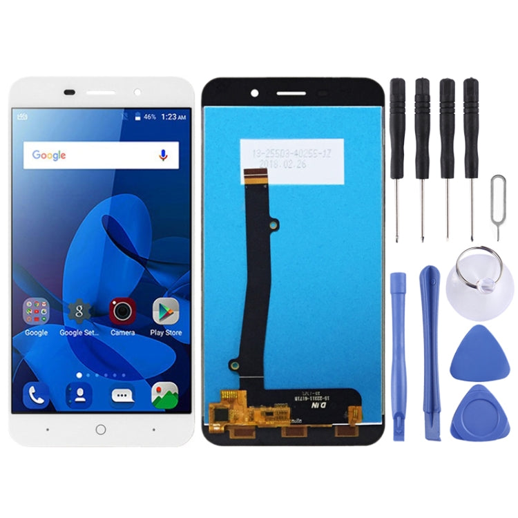 OEM LCD Screen for ZTE Blade A602 with Digitizer Full Assembly (White) - For ZTE by PMC Jewellery | Online Shopping South Africa | PMC Jewellery