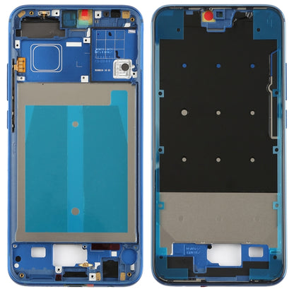 Front Housing LCD Frame Bezel Plate with Side Keys for Huawei Honor 10(Blue) - Full Housing Cover by PMC Jewellery | Online Shopping South Africa | PMC Jewellery