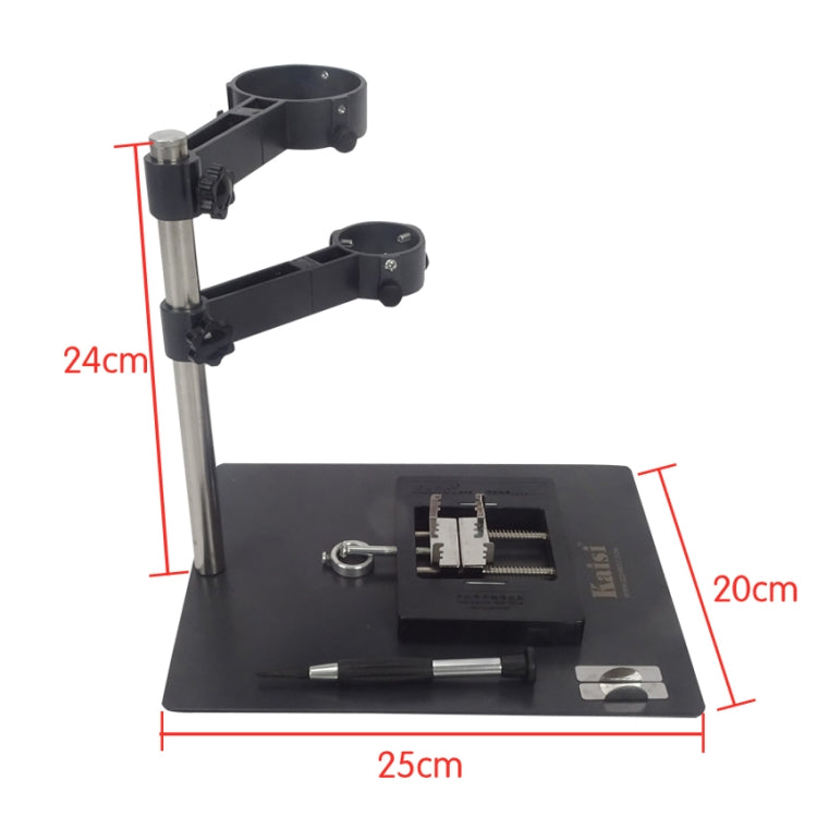 Kaisi F-204 Mobile Phone Laptop BGA Rework Reballing Station Hot Air Gun Clamp - free shipping - PMC TechLife - Order now!