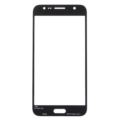 For Galaxy J7 / J700 Front Screen Outer Glass Lens (Black) - Outer Glass Lens by PMC Jewellery | Online Shopping South Africa | PMC Jewellery